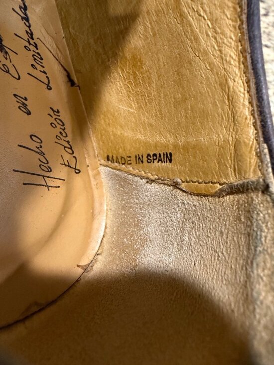 FH Senka Handcrafted Limited edition Western Cowboy leathern Ankle Boots Men 8. main image 7